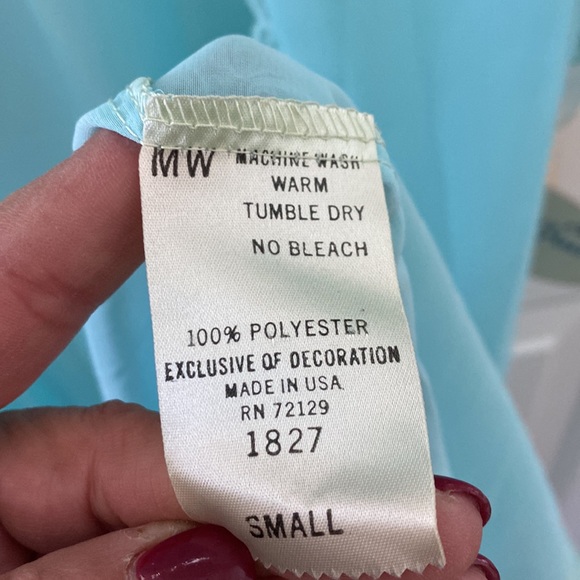 Vintage Sugar Plum Lingerie Long Sheer Peignoir Size Small - Picture 13 of 15